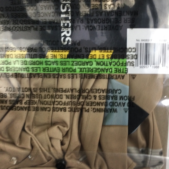 Tan Halloween Ghostbusters Costume Iconic Jumpsuit - Picture 6 of 7